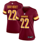 NFL Washington Commanders Jacory Croskey-Merritt Women's Team Game Jersey