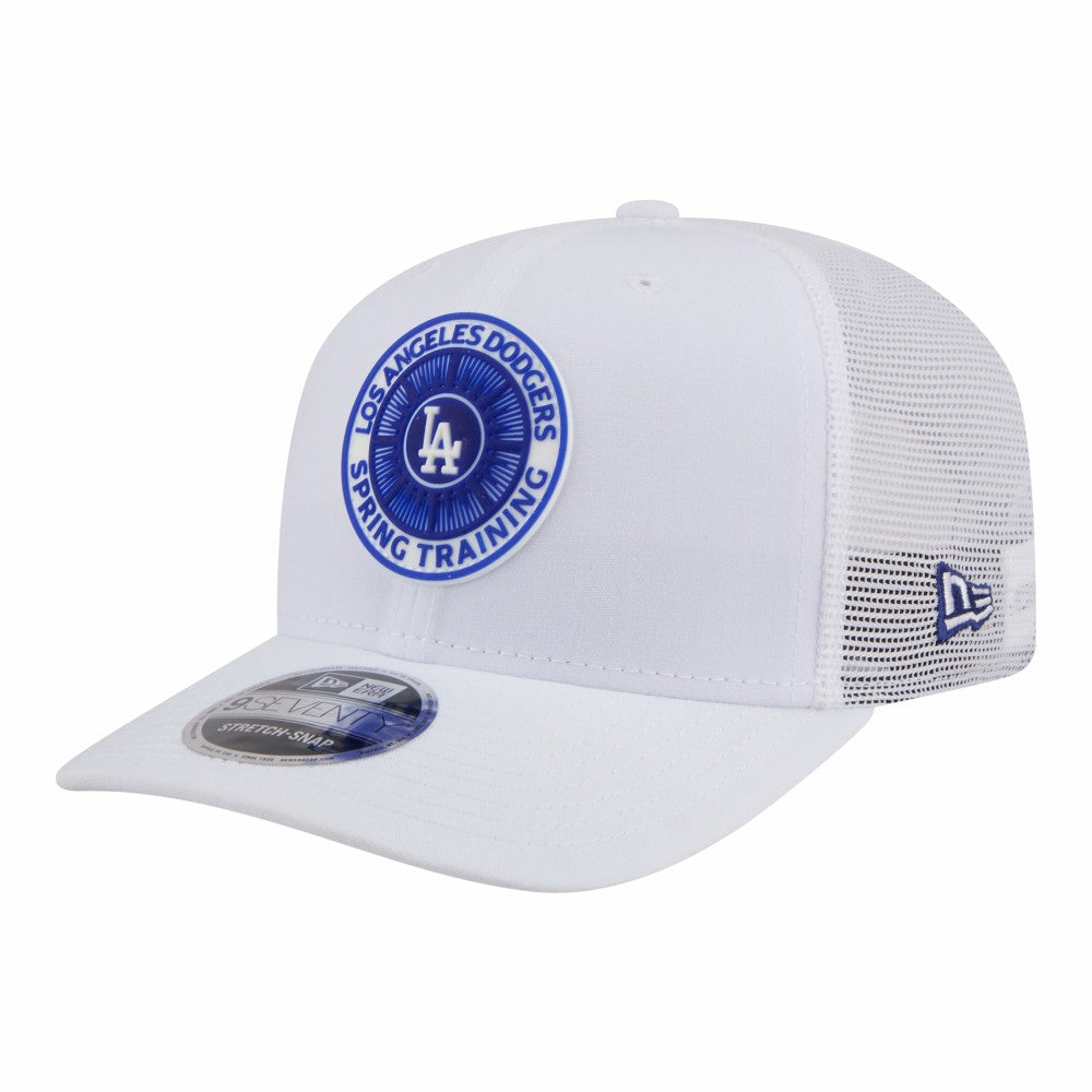 Los Angeles Dodgers 2026 Spring Training Fan Pack 9SEVENTY Adjustable Trucker Hat - White | New Era