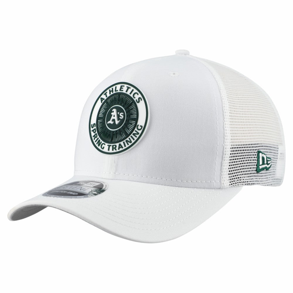 Athletics 2026 Spring Training Fan Pack 9SEVENTY Adjustable Trucker Hat - White | New Era