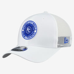 Kansas City Royals 2026 Spring Training Fan Pack 9SEVENTY Adjustable Trucker Hat - White | New Era