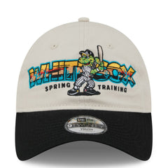 Chicago White Sox Youth 2026 Spring Training Fan Pack Batter 9TWENTY Adjustable Hat - Stone/Black | New Era