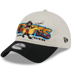 Pittsburgh Pirates Youth 2026 Spring Training Fan Pack Batter 9TWENTY Adjustable Hat - Stone/Black | New Era