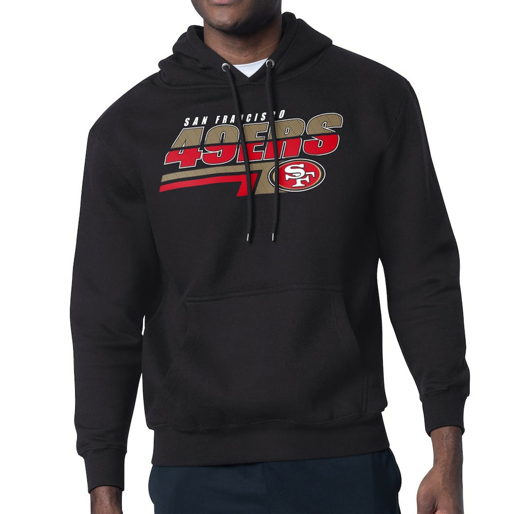 NFL San Francisco 49ers Starter Logo Push Graphic Hoodie
