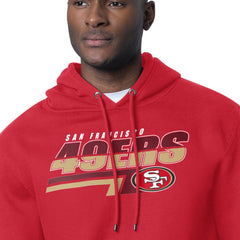 NFL San Francisco 49ers Starter Logo Push Graphic Hoodie