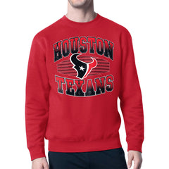 NFL Houston Texans Starter Team Grit Graphic Fleece Pullover Sweatshirt