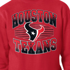 NFL Houston Texans Starter Team Grit Graphic Fleece Pullover Sweatshirt
