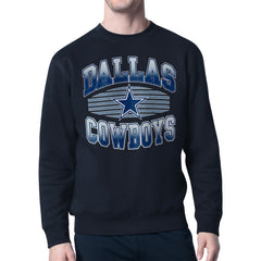 NFL Dallas Cowboys Starter Team Grit Graphic Fleece Pullover Sweatshirt