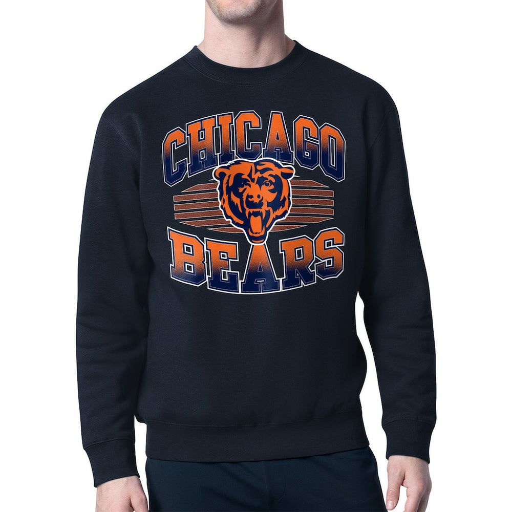 NFL Chicago Bears Starter Team Grit Graphic Fleece Pullover Sweatshirt