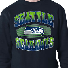 NFL Seattle Seahawks Starter Team Grit Graphic Fleece Pullover Sweatshirt