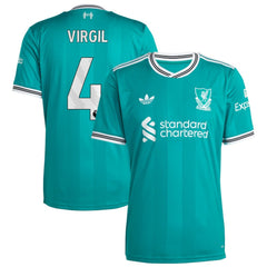 Virgil van Dijk Liverpool 2025/26 Third Replica Player Jersey / Soccer Online
