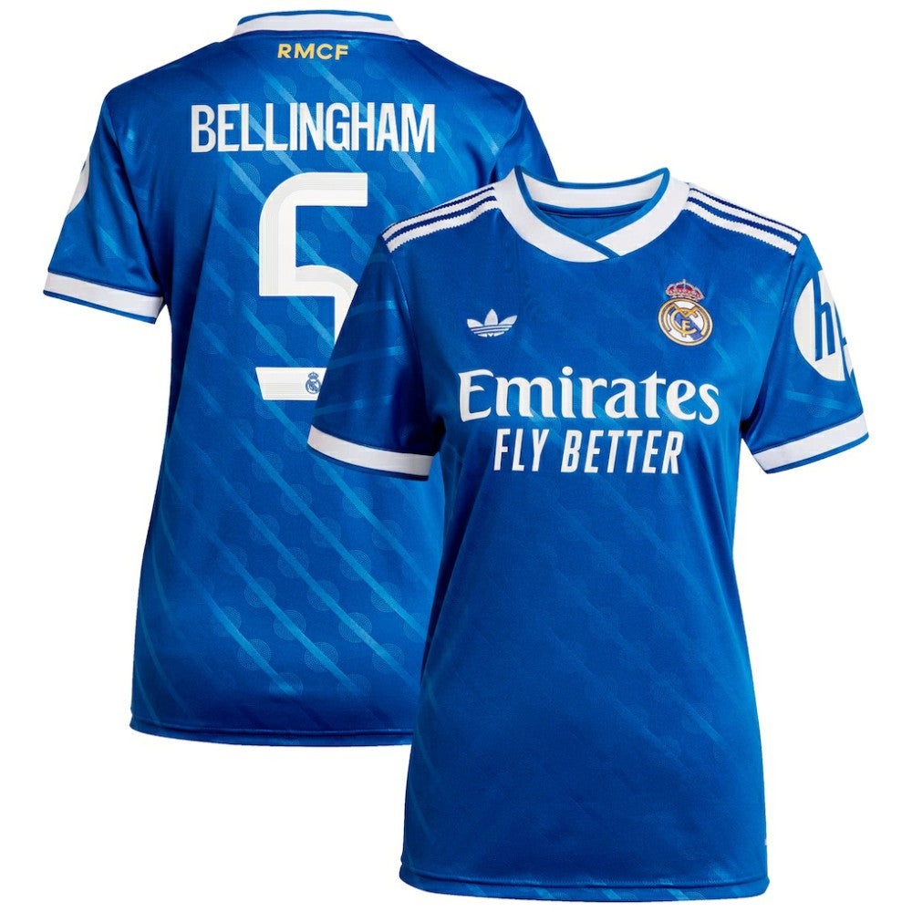 Jude Bellingham Real Madrid Women's 2025/26 Third Replica Player Jersey / Soccer Outlet