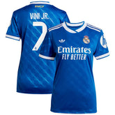 Vinicius Junior Real Madrid Women's 2025/26 Third Replica Player Jersey / Soccer Sale