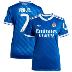 Vinicius Junior Real Madrid Women's 2025/26 Third Replica Player Jersey / Soccer Sale