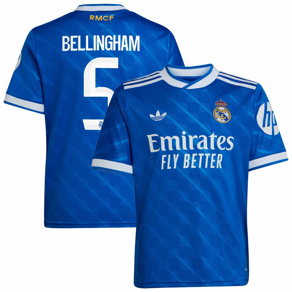 Jude Bellingham Real Madrid Youth 2025/26 Third Replica Player Jersey / Soccer Discount