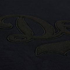 Los Angeles Dodgers Phantom Fleece Crewneck Sweatshirt - Black | Mitchell & Ness