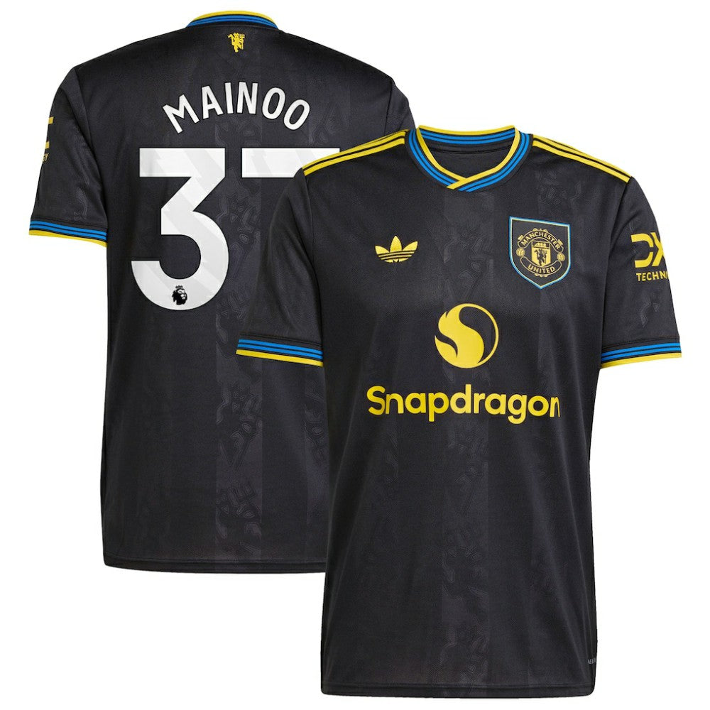 Kobbie Mainoo Manchester United 2025/26 Third Replica Player Jersey / Soccer Sale