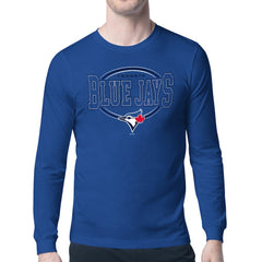 Toronto Blue Jays Starter Team Track Graphic Long Sleeve T-Shirt - Royal