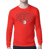 Cincinnati Reds Starter Team Track Graphic Long Sleeve T-Shirt - Red