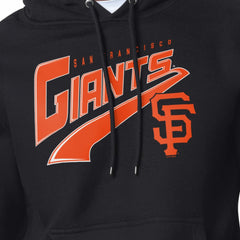 San Francisco Giants Starter Modern Tailsweep Fleece Tri-Blend Pullover Hoodie - Black