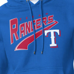 Texas Rangers Starter Modern Tailsweep Fleece Tri-Blend Pullover Hoodie - Royal