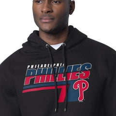 Philadelphia Phillies Starter Logo Push Graphic Hoodie - Black
