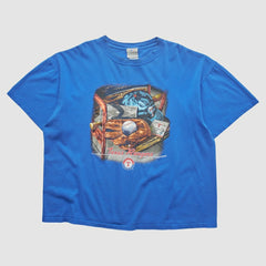 Texas Rangers 2008 T-Shirt - Blue Vintage
