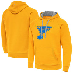 St. Louis Blues Antigua Victory Pullover Hoodie
