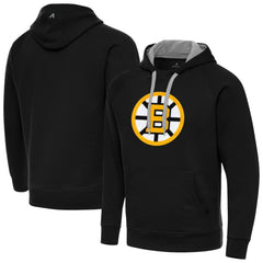 Boston Bruins Antigua Victory Pullover Hoodie