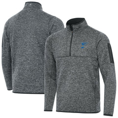 St. Louis Blues Antigua Fortune Quarter-Zip Pullover Jacket