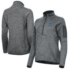 St. Louis Blues Antigua Women's Fortune Half-Zip Pullover