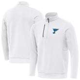 St. Louis Blues Antigua Generation Quarter-Zip Pullover Top