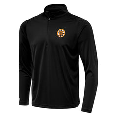 Boston Bruins Antigua Tribute Lightweight Quarter-Zip Pullover