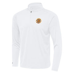 Boston Bruins Antigua Tribute Lightweight Quarter-Zip Pullover