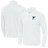 St. Louis Blues Antigua Tribute Lightweight Quarter-Zip Pullover