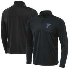 St. Louis Blues Antigua Tribute Lightweight Quarter-Zip Pullover