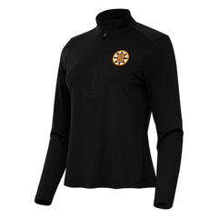 Boston Bruins Antigua Women's Tribute Half-Zip Pullover
