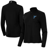 St. Louis Blues Antigua Women's Tribute Half-Zip Pullover