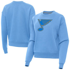 St. Louis Blues Antigua Women's Victory Pullover Sweatshirt