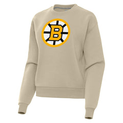 Boston Bruins Antigua Women's Victory Pullover Sweatshirt