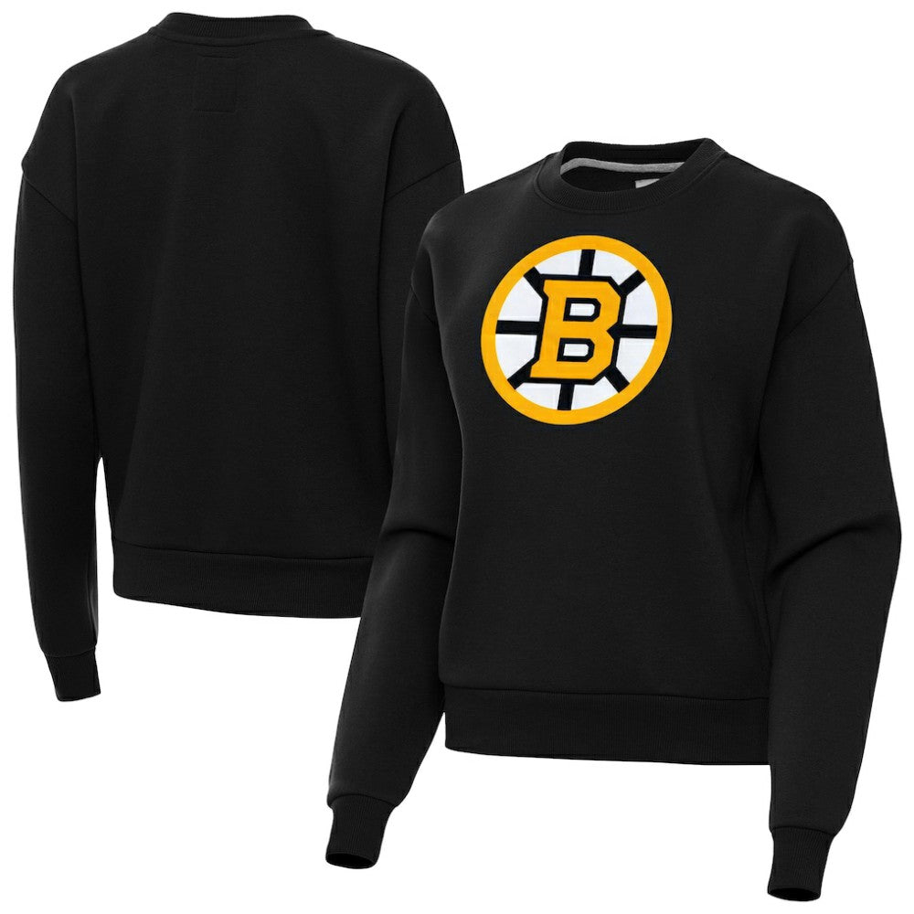 Boston Bruins Antigua Women's Victory Pullover Sweatshirt