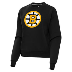 Boston Bruins Antigua Women's Victory Pullover Sweatshirt