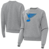 St. Louis Blues Antigua Women's Victory Pullover Sweatshirt