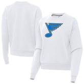 St. Louis Blues Antigua Women's Victory Pullover Sweatshirt