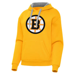 Boston Bruins Antigua Women's Victory Pullover Hoodie