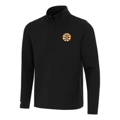 Boston Bruins Antigua Insider Quarter-Zip Pullover