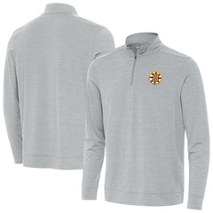 Boston Bruins Antigua Bright Quarter-Zip Pullover