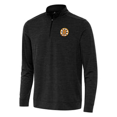 Boston Bruins Antigua Bright Quarter-Zip Pullover