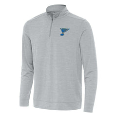 St. Louis Blues Antigua Bright Quarter-Zip Pullover