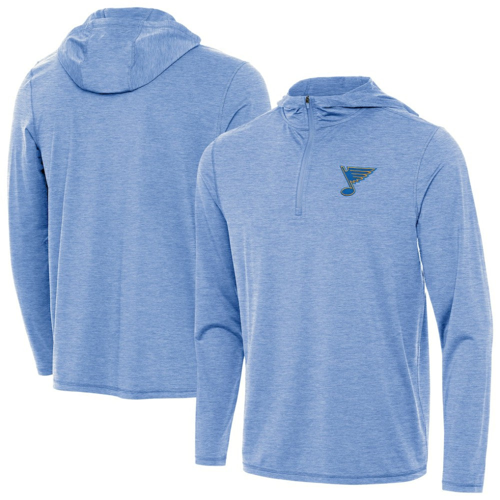 St. Louis Blues Antigua Tidy Quarter-Zip Hoodie