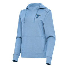 St. Louis Blues Antigua Women's Justice Pullover Hoodie